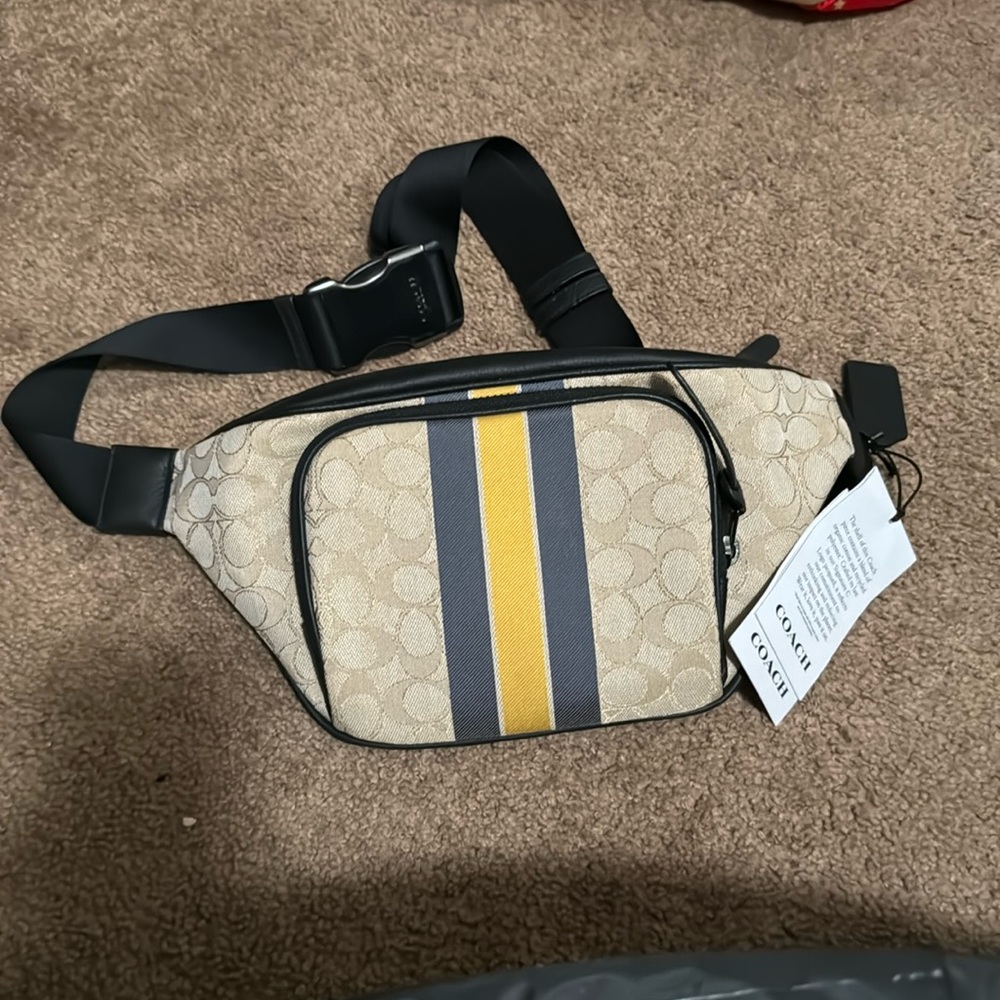 Coach men’s belt/shoulder bag